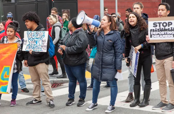 Super Bowl LX immigration enforcement concerns fuel Bay Area protests and a pro-ICE billboard in San Francisco